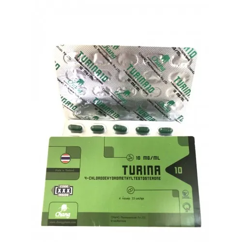 Turina Turinabol (Туринабол) от Chang Pharmaceuticals (100tab10mg) Turina Turinabol (Туринабол) от Chang Pharmaceuticals (100tab10mg)