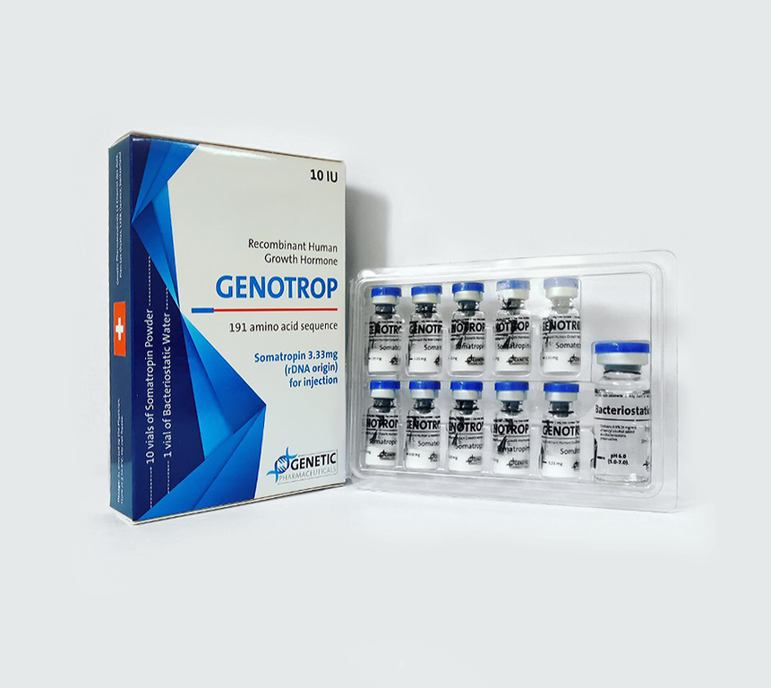 Genotrop (Гормон Роста) от Genetic Pharmaceuticals (10ЕД на флакон) Genotrop (Гормон Роста) от Genetic Pharmaceuticals (10ЕД на флакон)