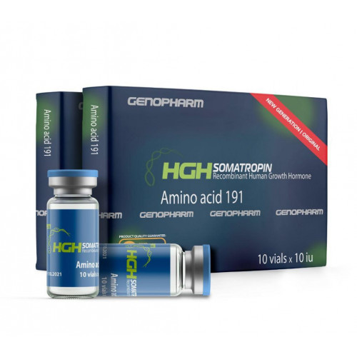 HGH Somatropin (Гормон Роста) от GenoPharm (10ЕД на флакон) HGH Somatropin (Гормон Роста) от GenoPharm (10ЕД на флакон)